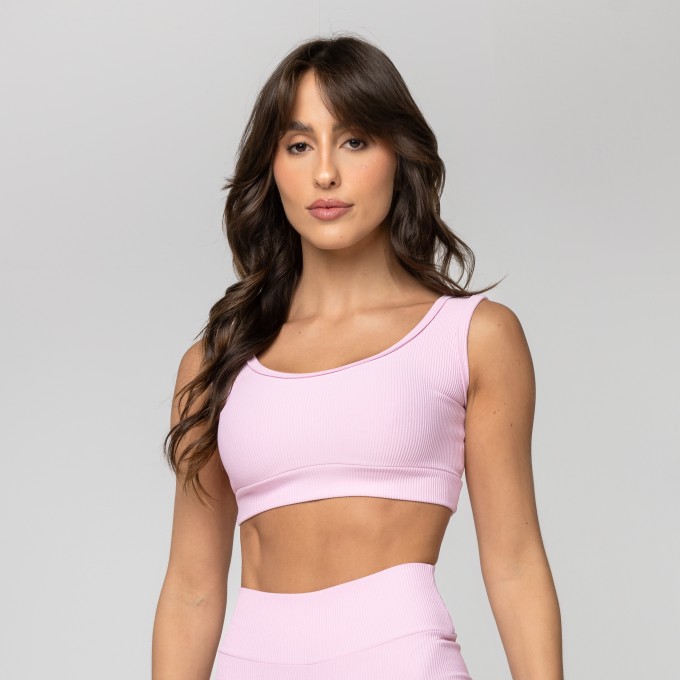 Top Yoga Rosa