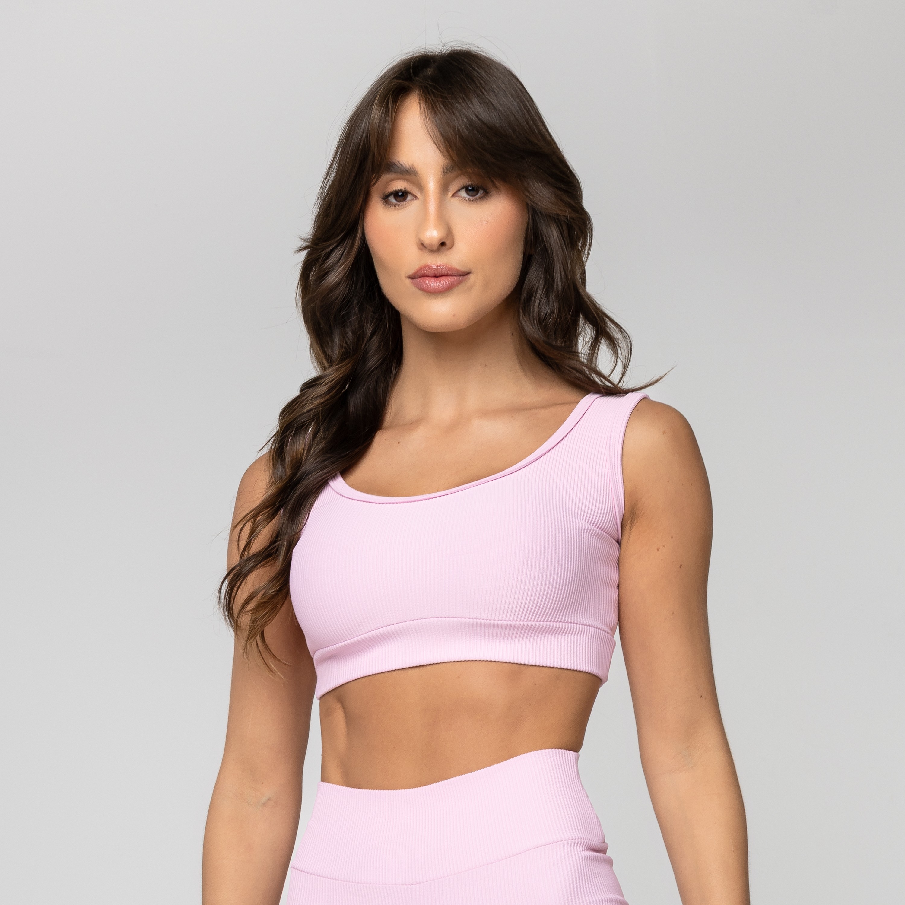 Top Yoga Rosa