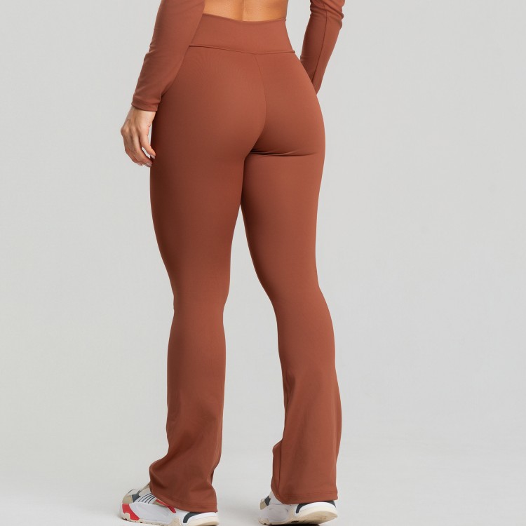 Legging Flare Marrom