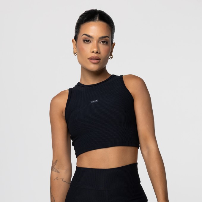 Top Yoga Regata Preto