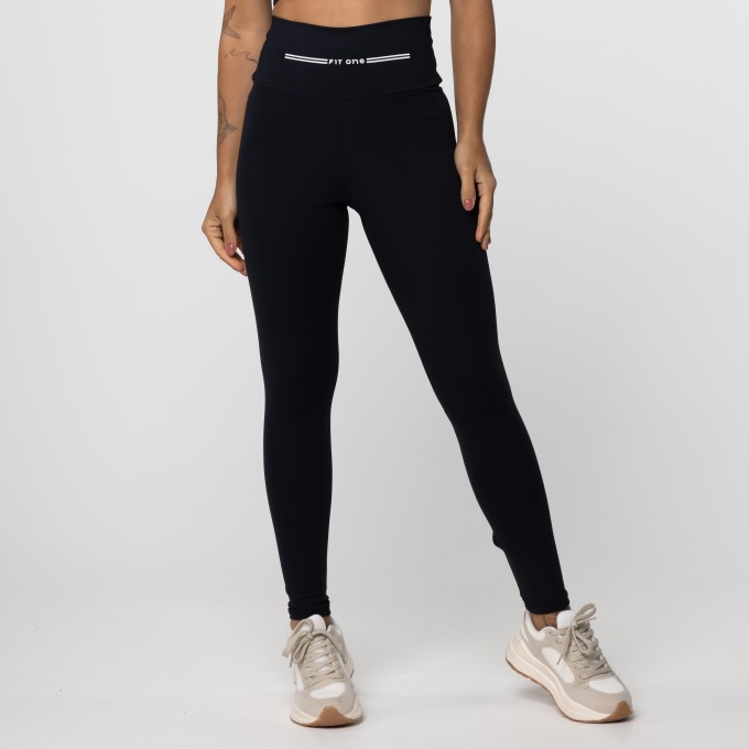 Legging Elementare Retrô Preta